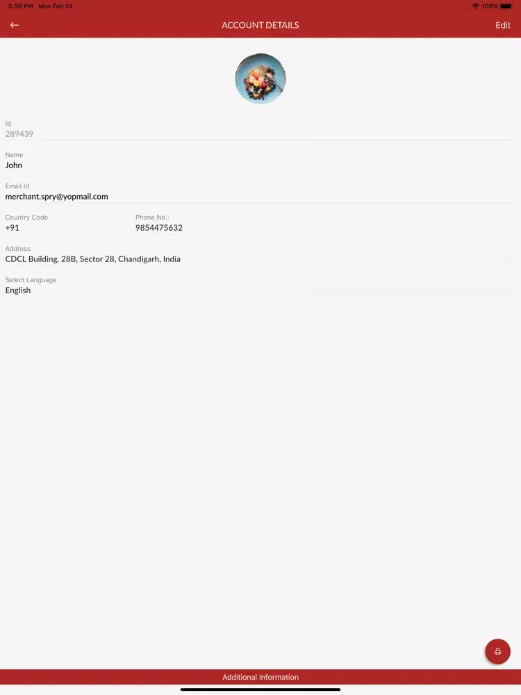صور Spry onDemand Merchant Partner iPad 