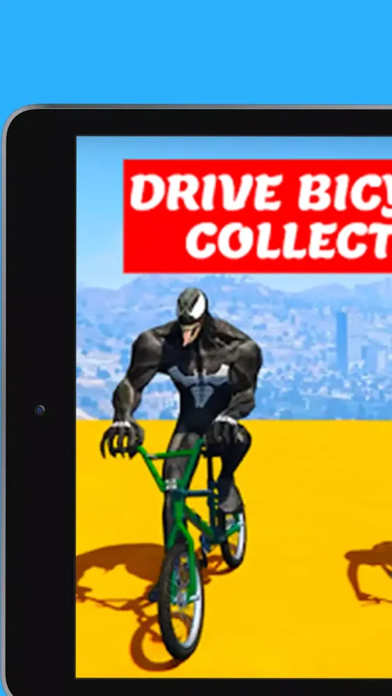 Superheroes Bmx Racing Game Screenshots