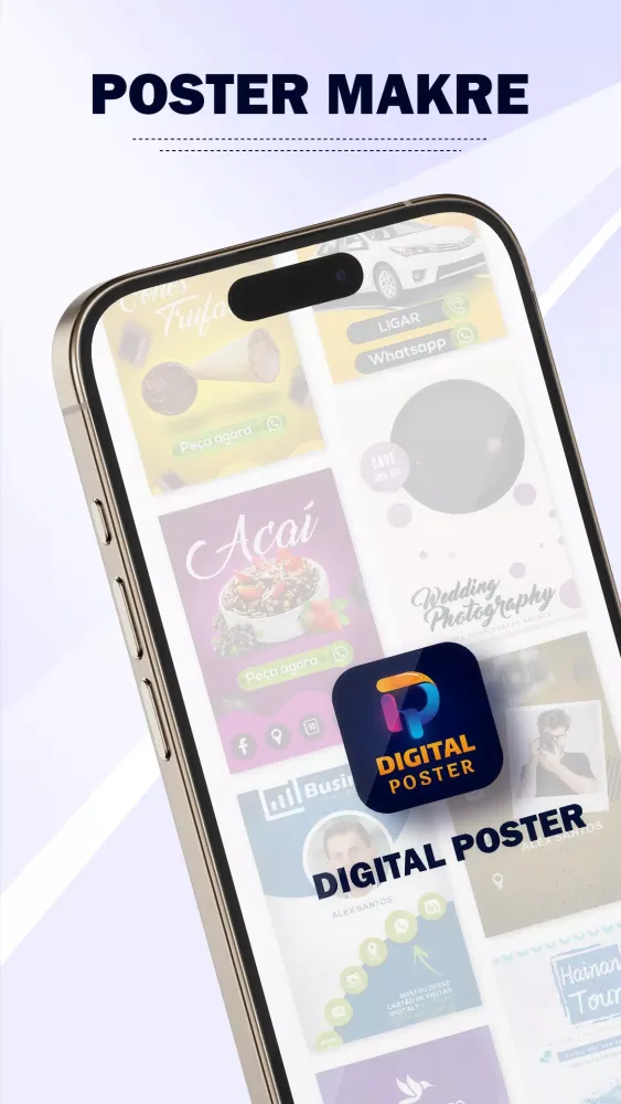 Capturas de pantalla de Digital Poster Maker