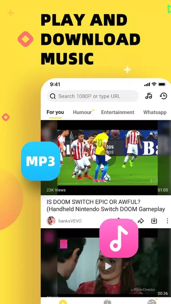 Capturas de tela do Snaptube Lite