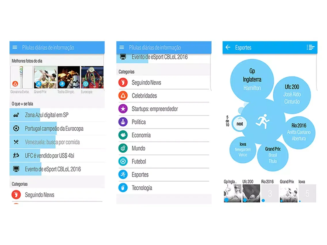 SpumeNews: Notícias do Brasil iPad  Screenshots