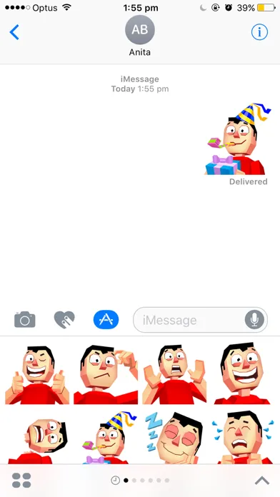 Capturas de pantalla de Faily Stickers