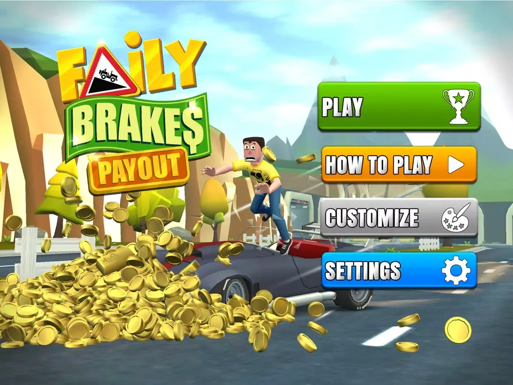 Capturas de tela do Faily Brakes Payout iPad 