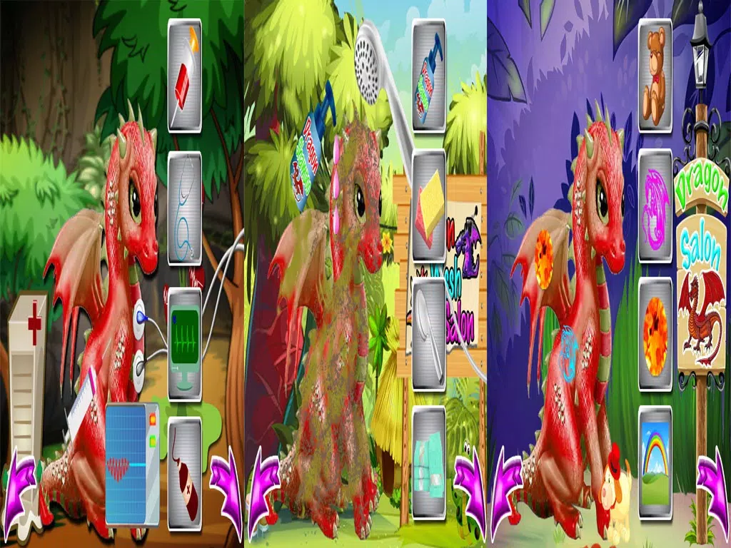 Скриншоты Crazy Surgeon Dragon Doctor & Spa Washing Simulator iPad 