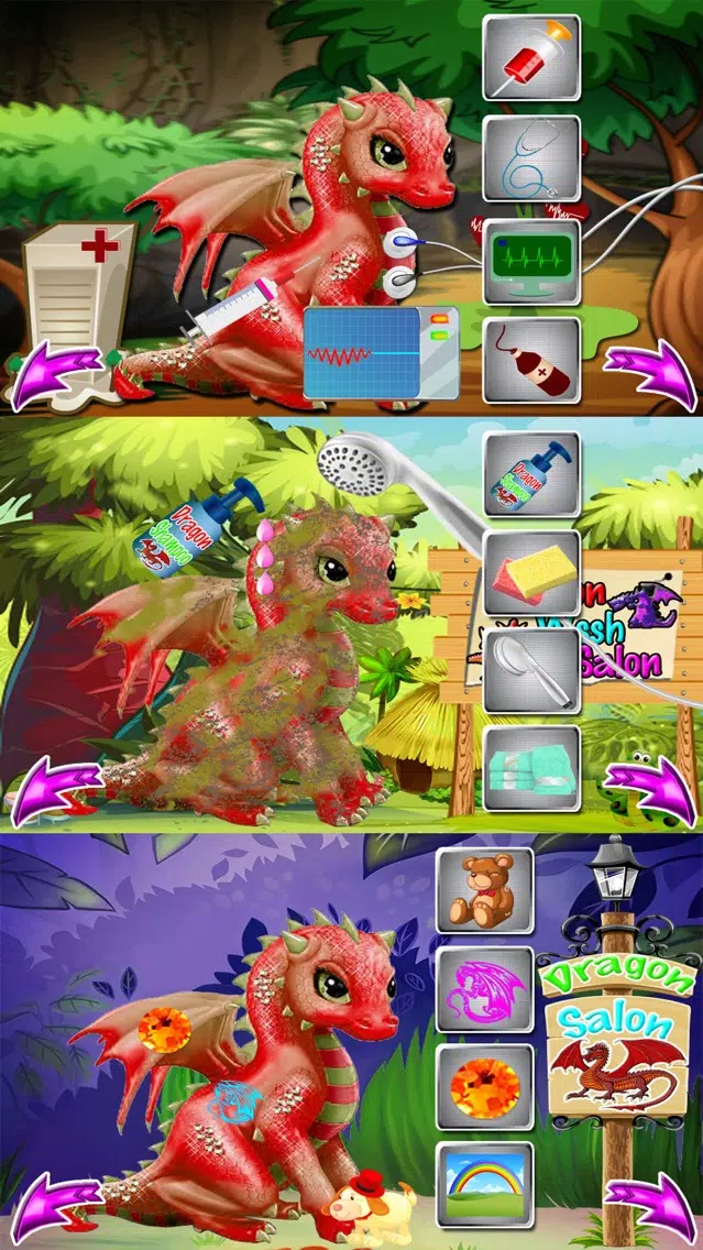 Скриншоты Crazy Surgeon Dragon Doctor & Spa Washing Simulator