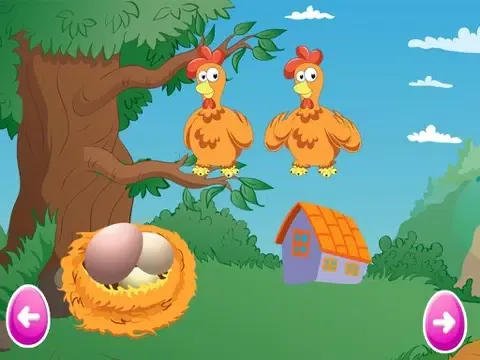 ภาพหน้าจอของ Easter Bunny Eggs Painting & Designing - Play free kids game iPad 