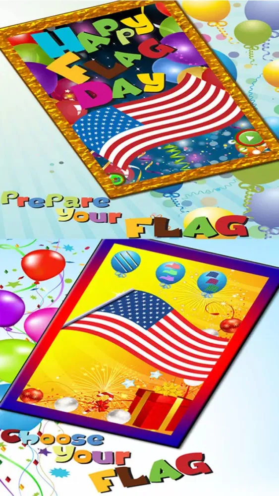 Capturas de tela do Crazy National Flag Maker Play Free Fun Kids Maker Game