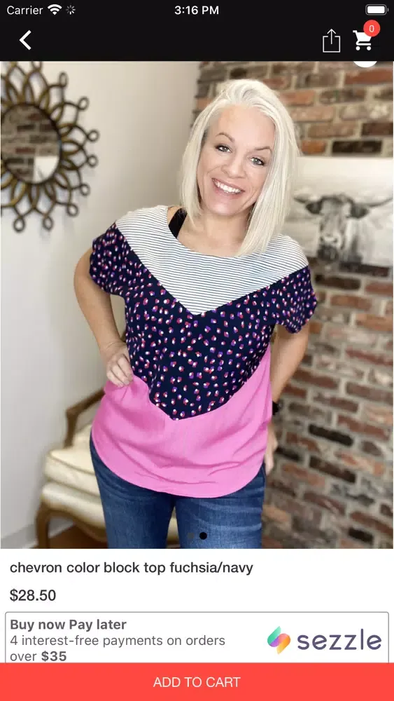 Zrzuty ekranu Spunky Sparrow Boutique
