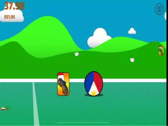 Tangkapan layar Soccer Kickoff World iPad 