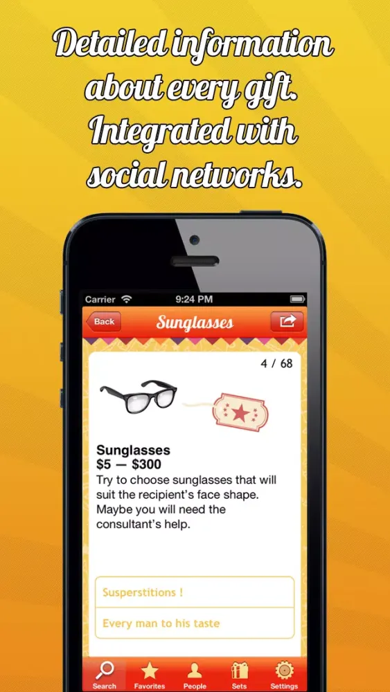 Giftopedia - gift ideas in your pocket !應用截圖