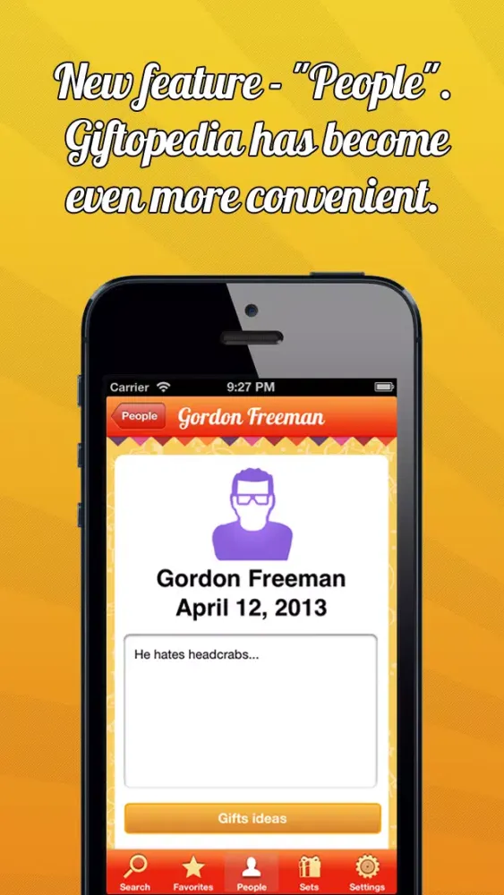 Giftopedia - gift ideas in your pocket !應用截圖