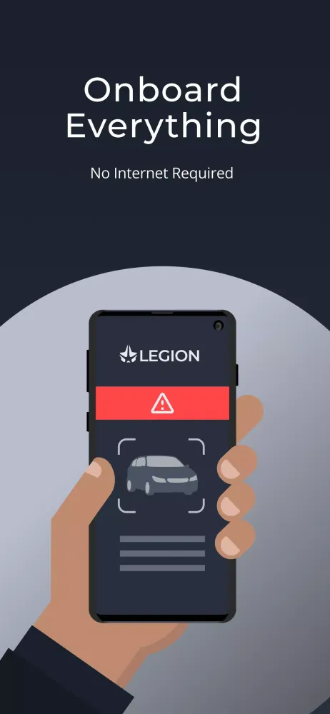 Capturas de tela do LEGION