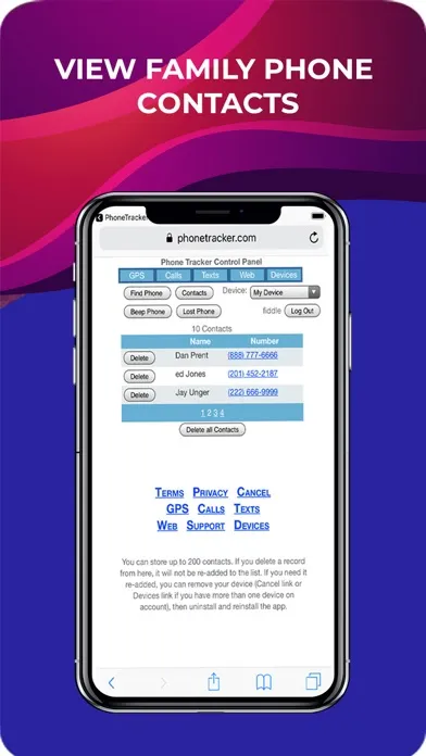 Tangkapan layar Spy Phone ® Phone Tracker