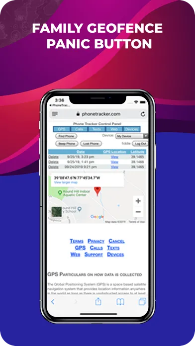 Tangkapan layar Spy Phone ® Phone Tracker