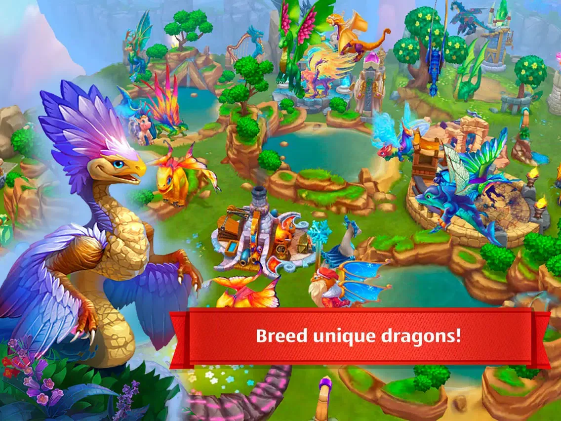 Dragons World HD iPad  스크린샷