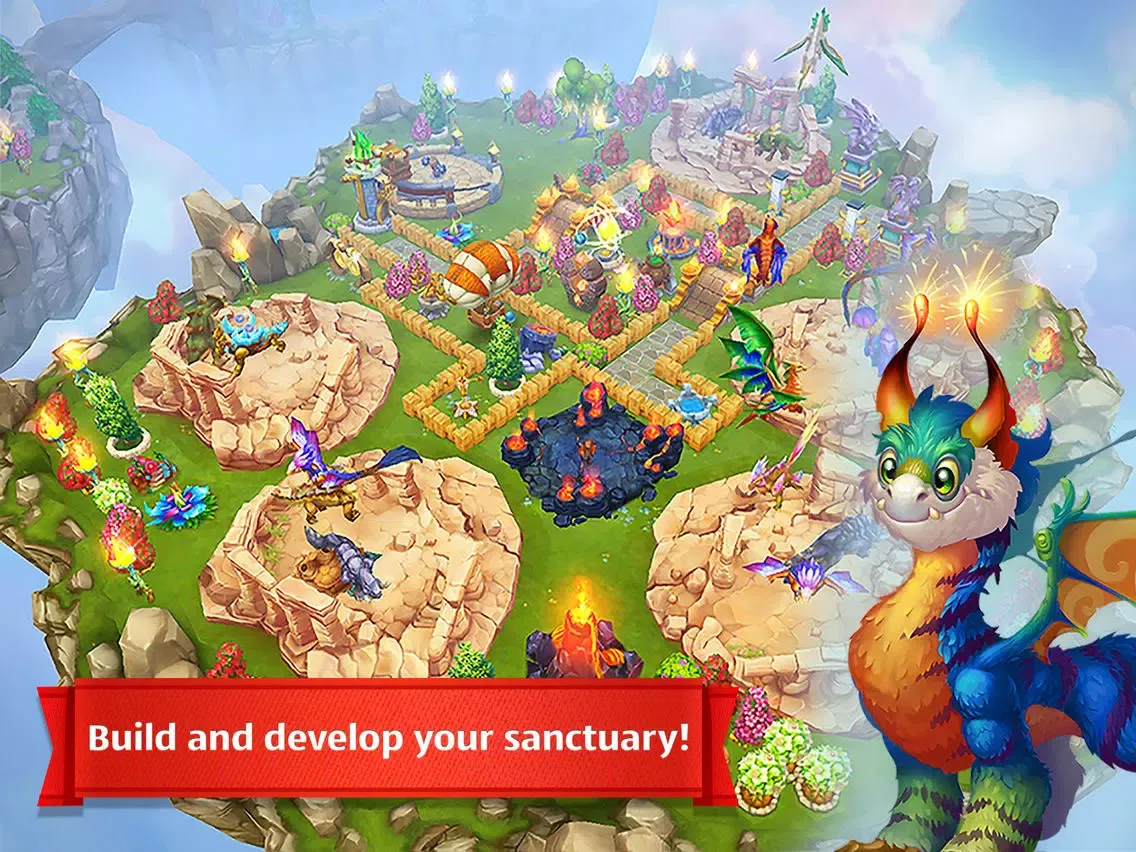 Dragons World HD iPad  스크린샷