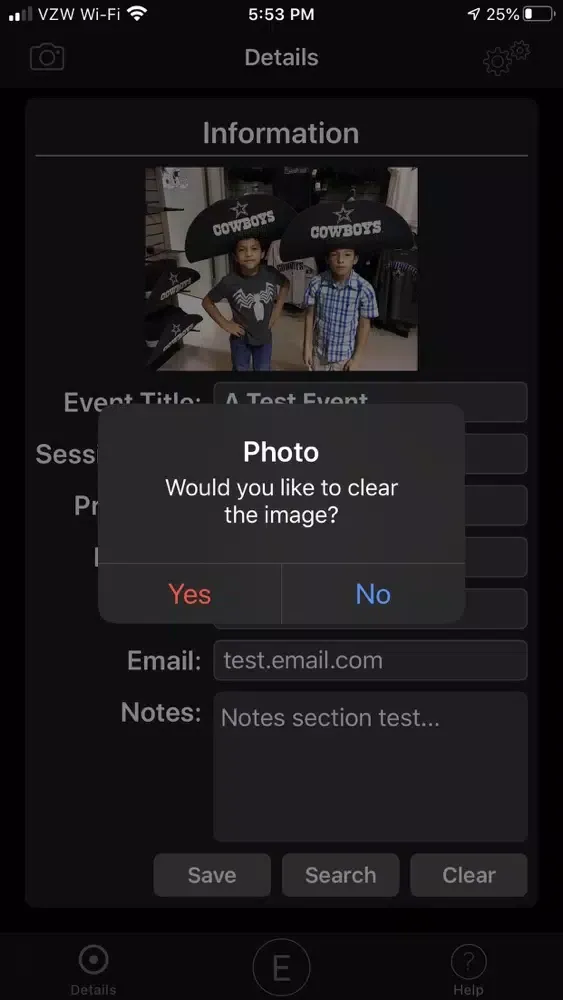 Ảnh chụp màn hình của SqanMe
