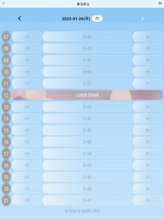 Скриншоты IQS TimeSheet iPad 