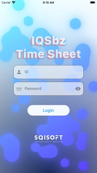 Скриншоты IQS TimeSheet
