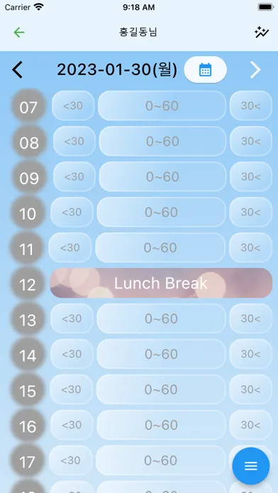 Скриншоты IQS TimeSheet