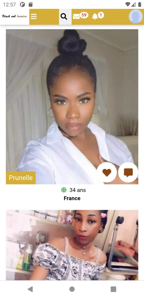 BlackAndBeauties سکرین شاٹس