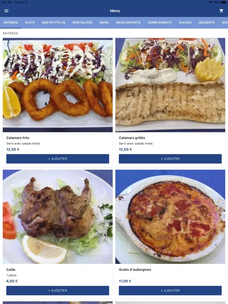 تصاویر La Grillade chez Nikos iPad 