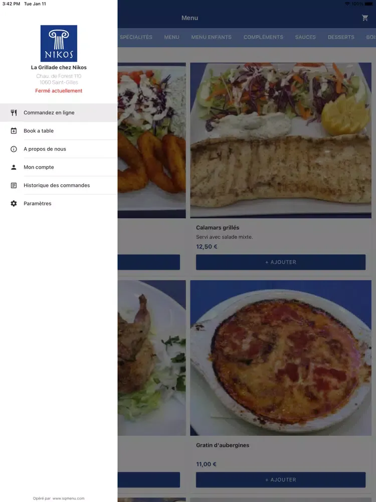 تصاویر La Grillade chez Nikos iPad 