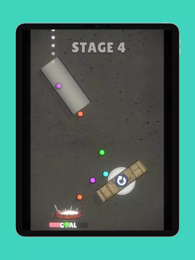 Ảnh chụp màn hình của Ping Pong Trick iPad 