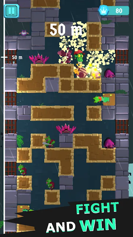 Tangkapan skrin Zombie Tower - ATD