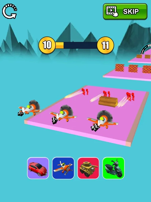Скриншоты Epic Car Transform Race iPad 