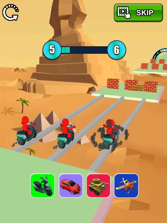 Скриншоты Epic Car Transform Race iPad 