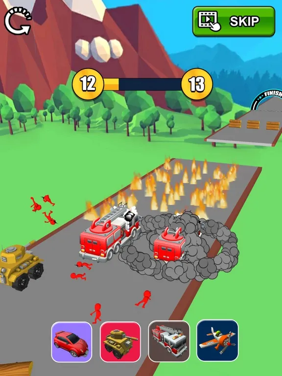 Скриншоты Epic Car Transform Race iPad 