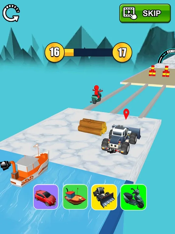 Скриншоты Epic Car Transform Race iPad 