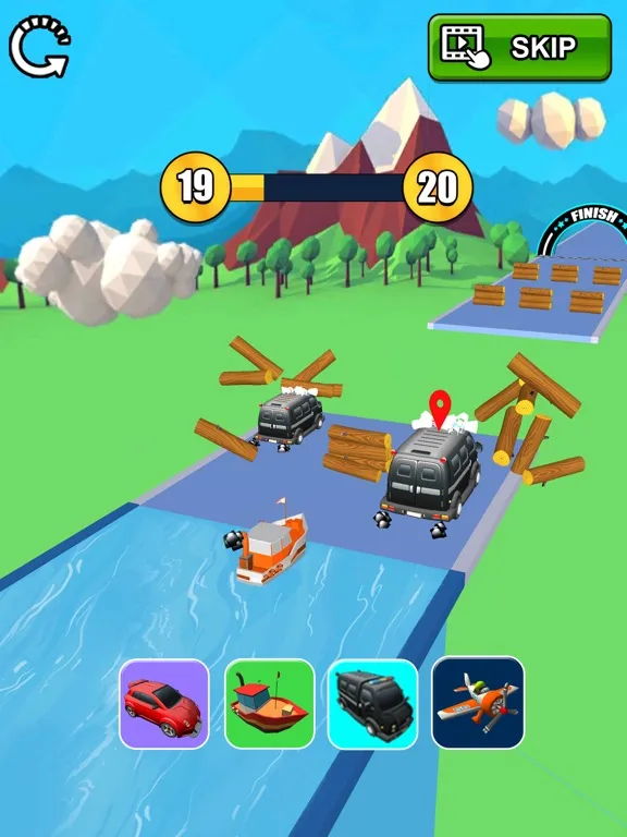 Скриншоты Epic Car Transform Race iPad 