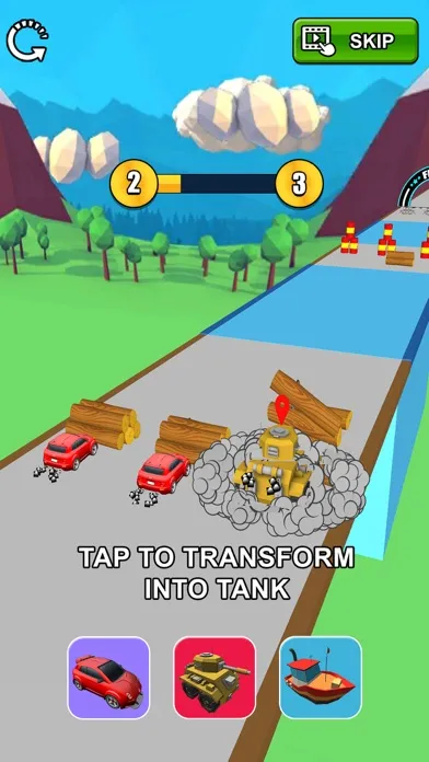 Скриншоты Epic Car Transform Race