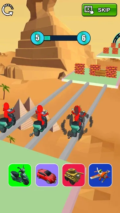 Скриншоты Epic Car Transform Race