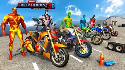 Superhero GT Bike Racing Stunt应用截图