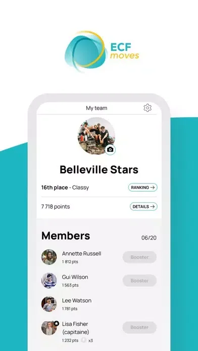 ECFmoves سکرین شاٹس