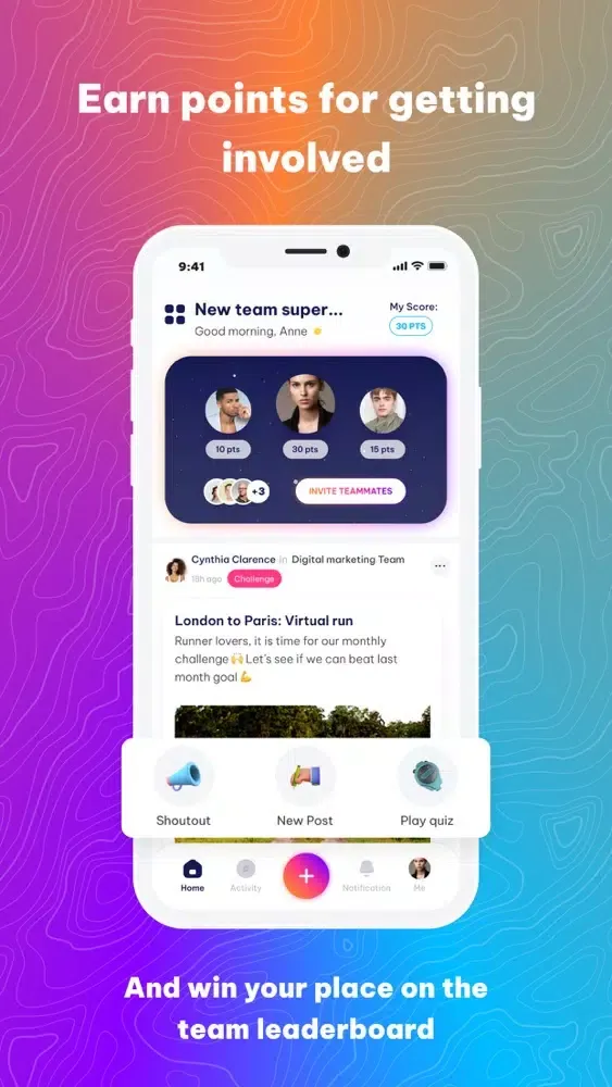 SquadPal - Fun app for teams Screenshots