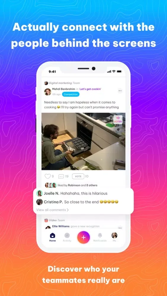 SquadPal - Fun app for teams Screenshots
