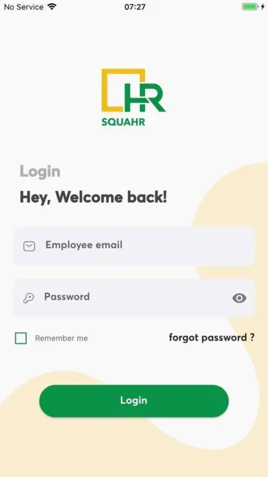 Capturas de tela do SquaHR- Time & Leave data