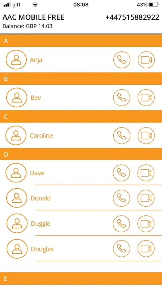 تصاویر AAC Mobile