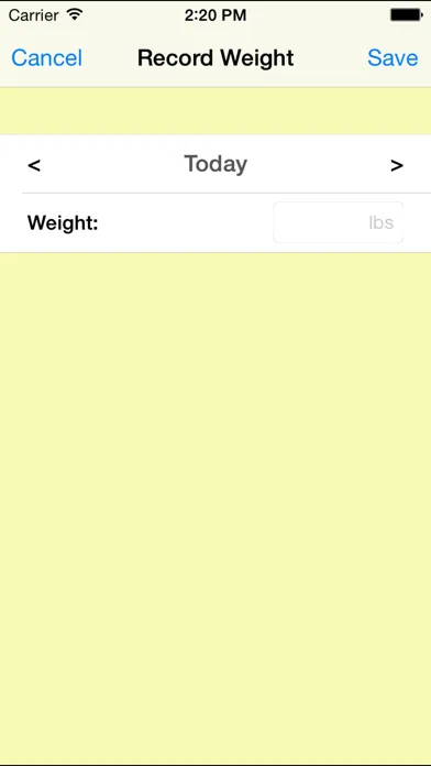 ภาพหน้าจอของ Pregnancy Pounds - Weight Tracking App