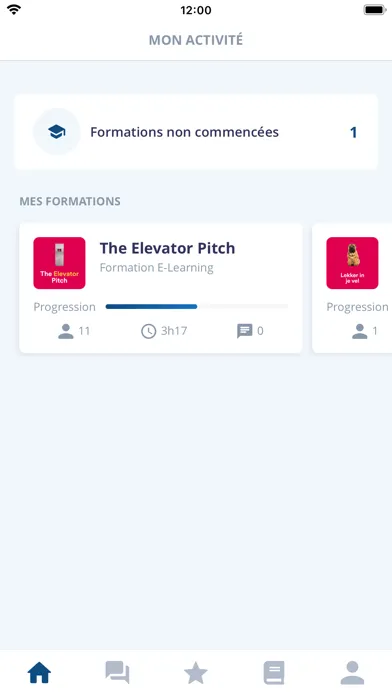 Captures d'écran de Rise Up Mobile Learning