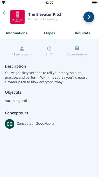 Captures d'écran de Rise Up Mobile Learning