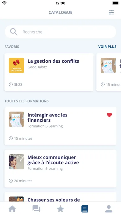 Captures d'écran de Rise Up Mobile Learning
