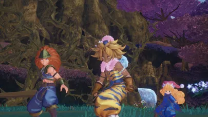 Capturas de tela do Trials of Mana+