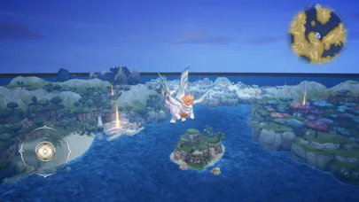 Capturas de tela do Trials of Mana+