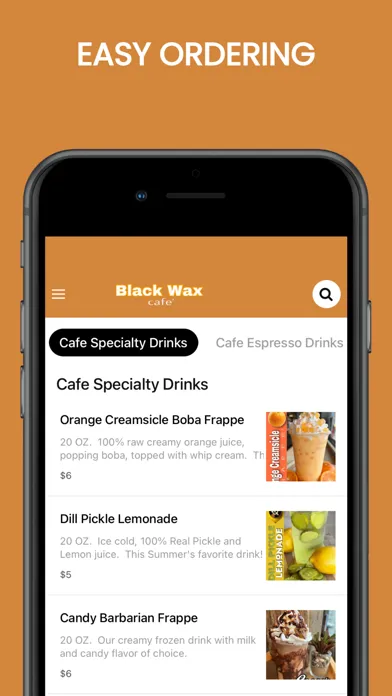 Black Wax Cafe Ekran Görüntüleri