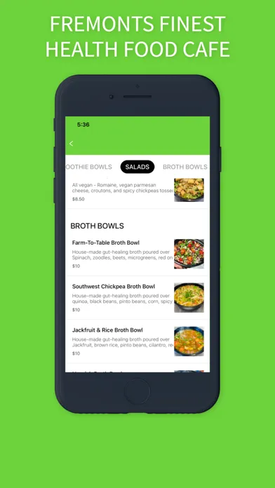 Capturas de pantalla de CR Juices Health Bar and Cafe
